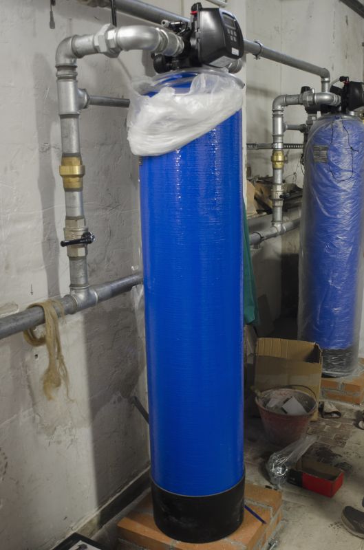 Completed Water Softener Setup